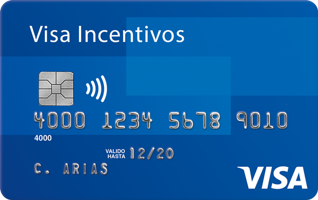 Tarjeta Visa Incentivos